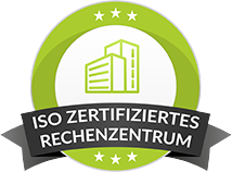 ISO-zertifiziertes Rechenzentrum